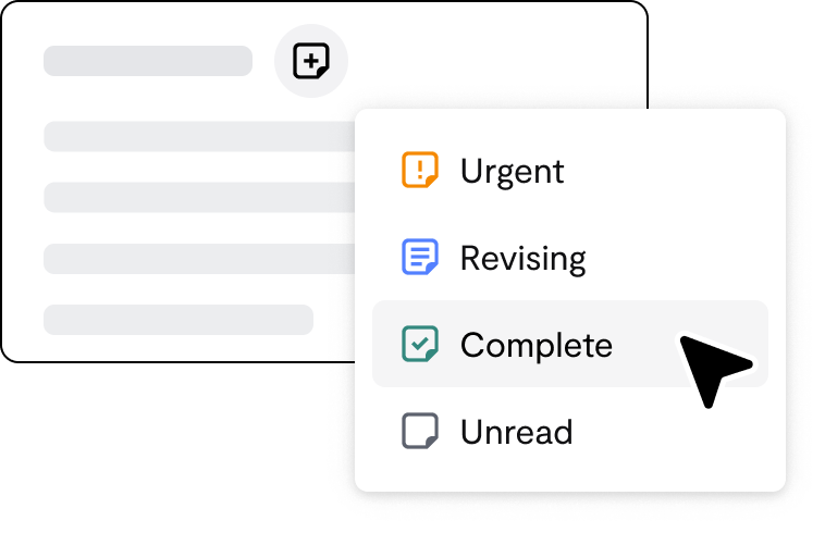 Marking section or topic as completed in Knowledge Library